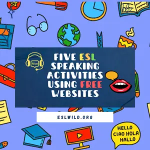 English speaking activities